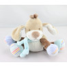 Doudou chien beige bleu escargot NATTOU