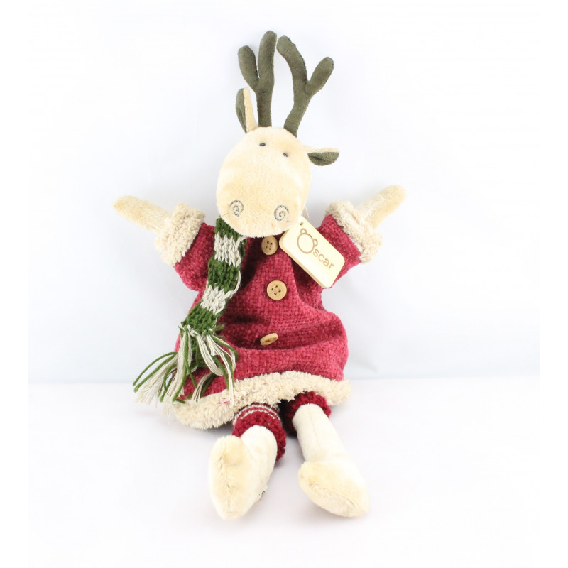 Doudou renne Oscar J-LINE 