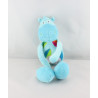 Doudou cheval poney ane bleu feuilles BAWI 