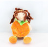 Doudou et compagnie lutin fille fruit ananas orange 