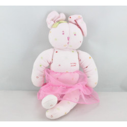 Doudou souris rose petit coeur tutu PETIT BATEAU