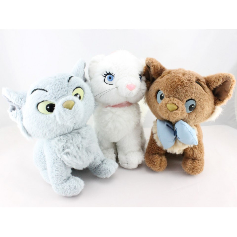 Peluche chat Toulouse Blériot Marie Les Aristochats DISNEY MATTEL 1993 