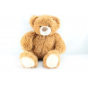 Doudou peluche ours brun tout doux GIPSY