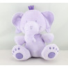Doudou éléphant mauve violet SOFT FRIENDS
