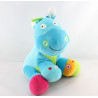 Doudou cheval poney bleu qui hennit BAWI 