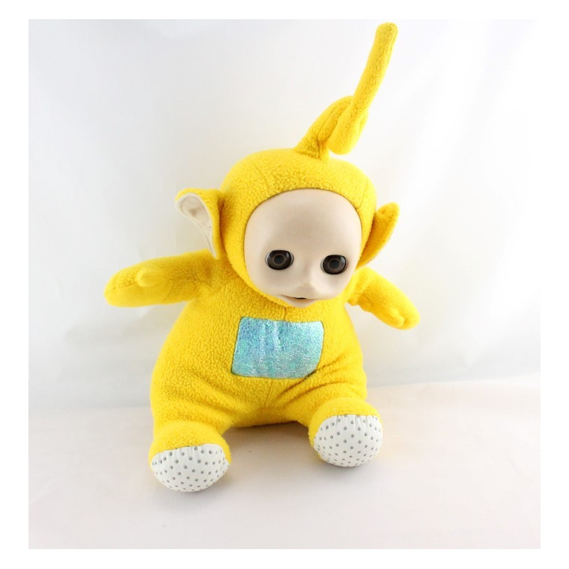 Doudou peluche TELETUBBIES jaune Laa-laa lala TOMY