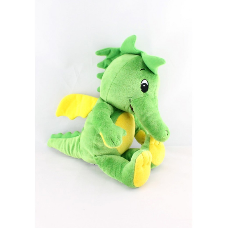 Peluche dragon vert jaune TABALUGA STUDIO 100