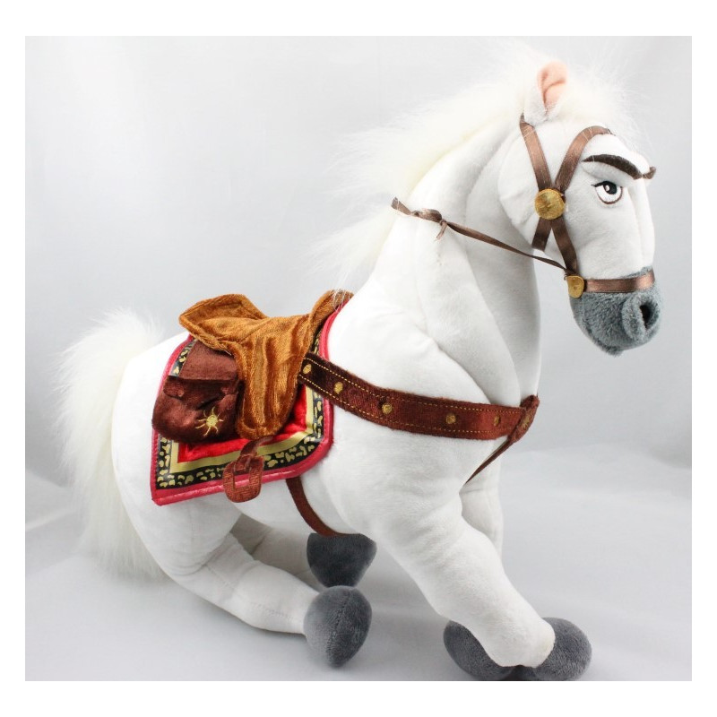 Peluche cheval blanc Maximus Raiponce DISNEY STORE