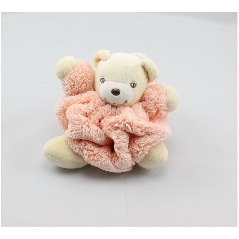 Doudou petit ours Plume orange KALOO