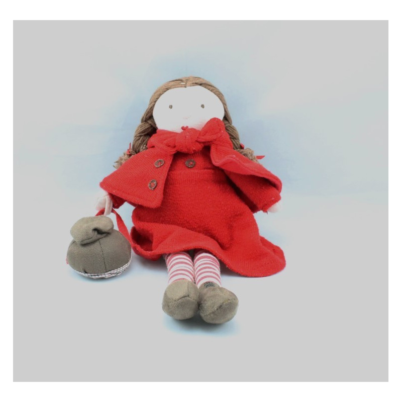 Doudou poupée chaperon rouge  JACADI