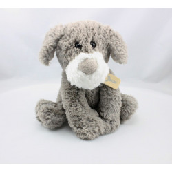 Doudou chien lapin gris Oscar J-LINE 