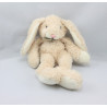 Doudou lapin marron beige DOUDOU ET COMPAGNIE 