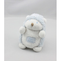 Doudou hérisson bleu blanc TARTINE ET CHOCOLAT 