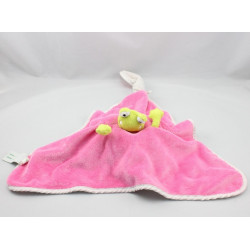 Doudou reversible plat vache grenouille LILLIPUTIENS