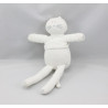 Doudou chat blanc pois PETIT BATEAU