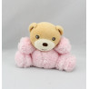 Mini Doudou ours rose plume KALOO