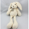 Doudou lapin blanc HISTOIRE D'OURS 38 cm 