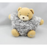 Doudou ours fourrure Fur gris KALOO
