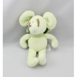 Mini Doudou souris verte JACADI 