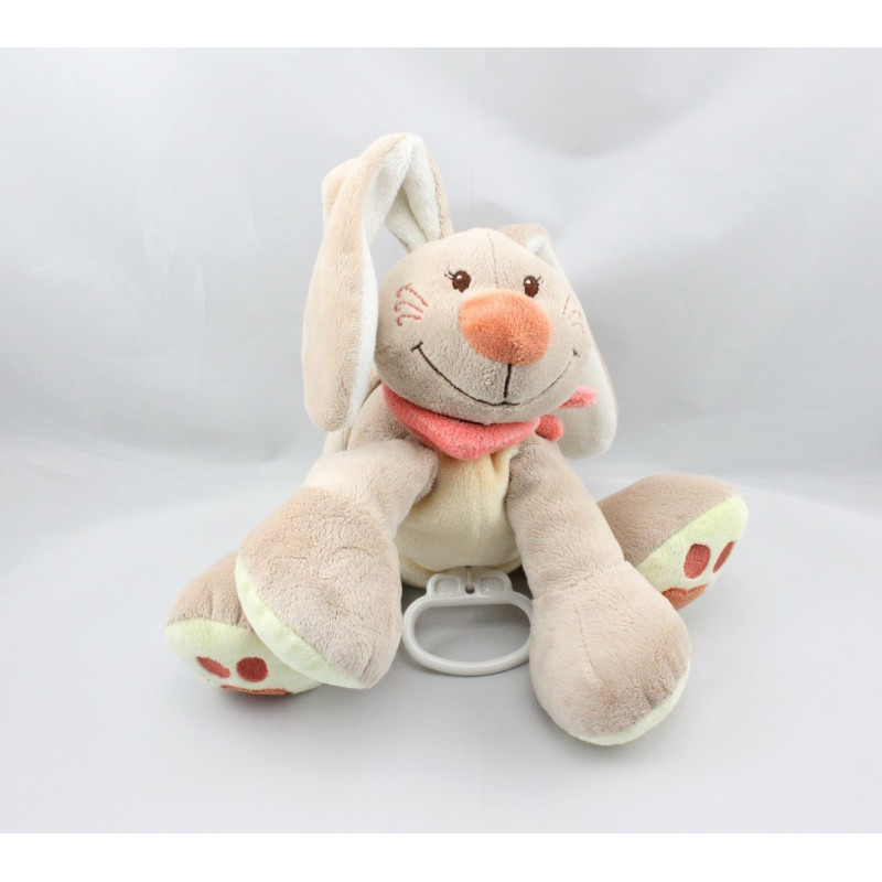Doudou musical lapin Pol et Jade NATTOU