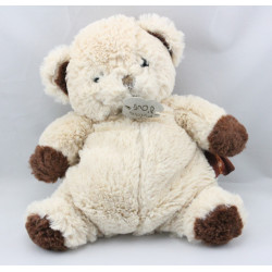 Doudou Ours beige marron tout doux HISTOIRE D'OURS