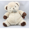 Doudou Ours beige marron tout doux HISTOIRE D'OURS