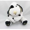 Doudou chien blanc noir et or DOUGLAS 2013