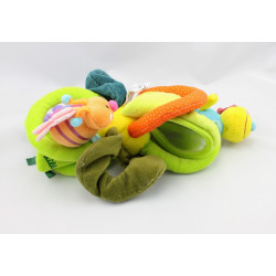 Doudou eveil fleur abeille chenille araignée LILLIPUTIENS