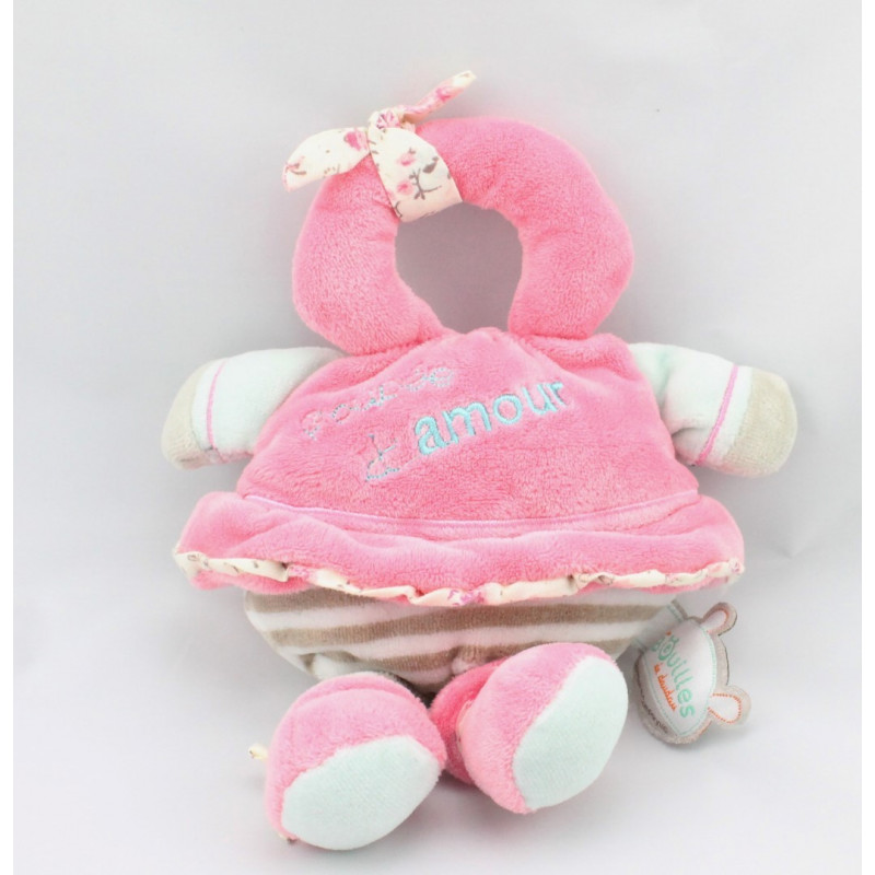 Doudou et compagnie Les Bouilles Poupée d'amour 