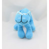 Doudou peluche chat bleu