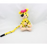 Peluche MARSUPILAMI avec fleur rose MARSU 2012 JEMINI