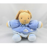 Doudou lapin patapouf bleu souris KALOO