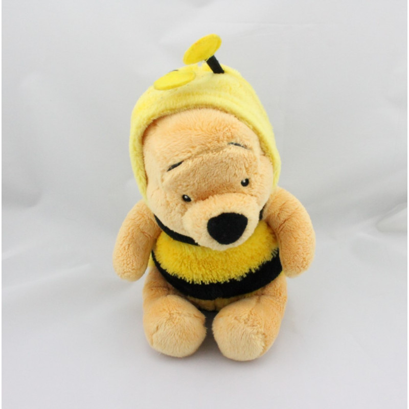 Peluche Winnie l'ourson déguisé en abeille DISNEY NICOTOY