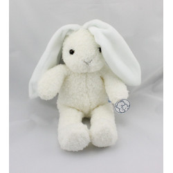 Doudou lapin blanc nounours