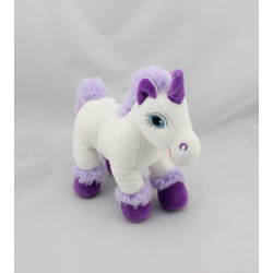 Doudou licorne blanche mauve violet GIPSY