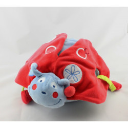 Doudou coccinelle bleu rouge vert BEBE CONFORT