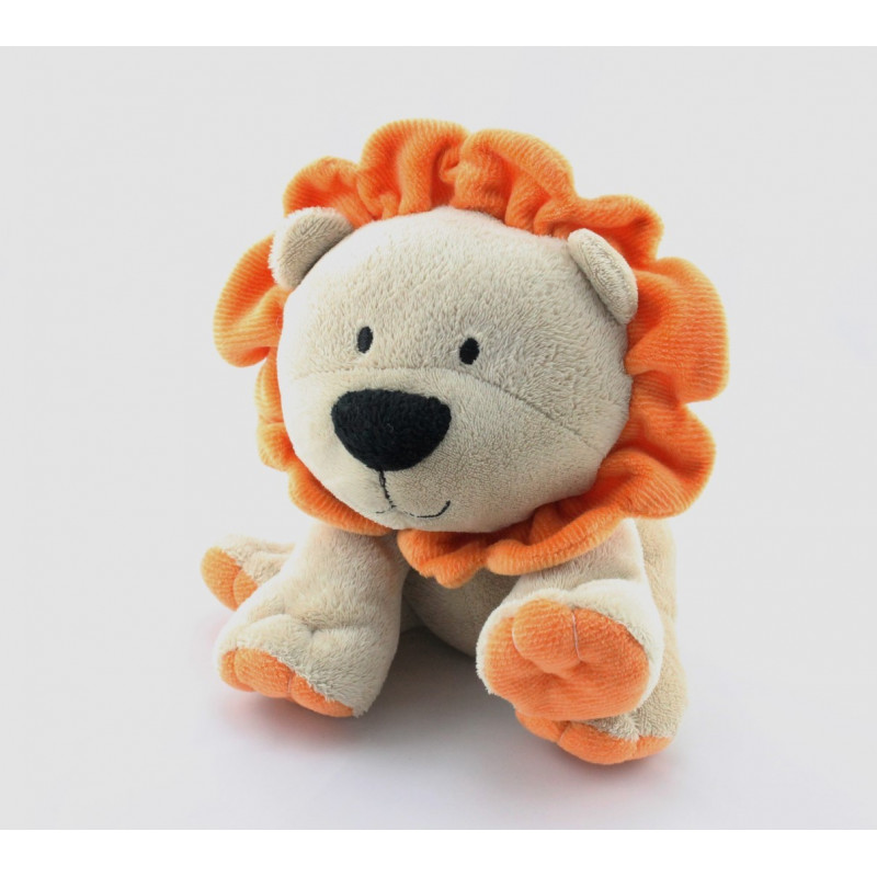 Doudou lion beige orange JUST ONE YEAR CARTER'S