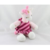 Doudou girafe rose robe HM - H.M H ET M