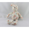 Doudou lapin blanc fleurs ZARA HOME