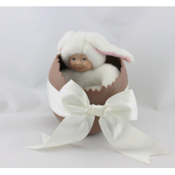 Poupée Lapin blanc ANNE GEDDES 20 cm 