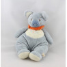 Doudou koala bleu foulard orange NOUKIE'S