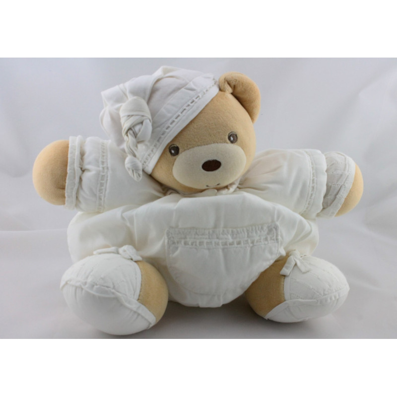 Doudou ours patapouf blanc KALOO