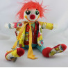 Ancienne peluche poupée chiffon clown LI'L BUTTONS R.DAKIN 1968