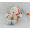 Doudou hochet ours orange vert bleu Beauty Sleep BABY SUN