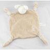 Doudou plat Lapin Beige OBAIBI