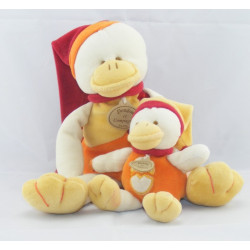 Doudou Canard Gédéon et son bébé Doudou et compagnie