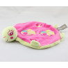 Doudou plat tortue rose verte ORCHESTRA