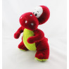 Doudou dinosaure rouge vert P'TIT DINO CMP