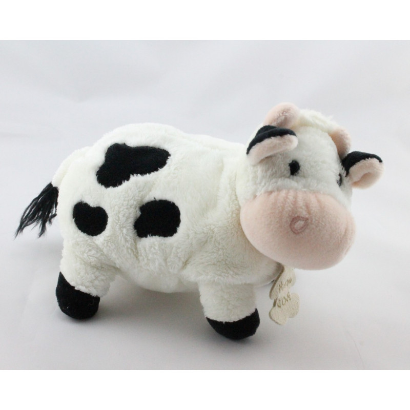 Doudou vache blanche noir HISTOIRE D'OURS