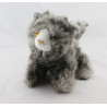 Doudou peluche chat tigré gris HISTOIRE D'OURS